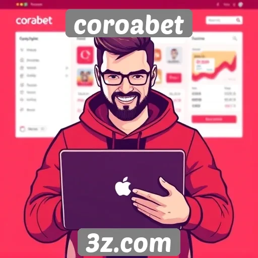 Avaliação da experiência do usuário no site Coroabet